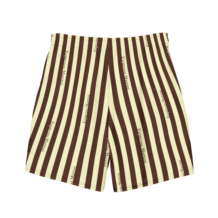 The Espresso Martini Striped swim trunks - 2XS - Cocktailored