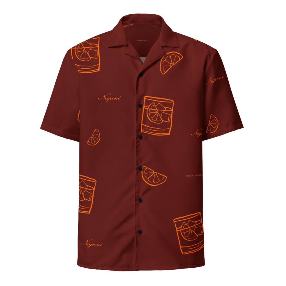 The Negroni "Cocktail" Summer Shirt - 2XS - Cocktailored
