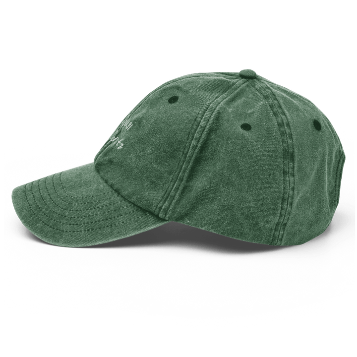 The Scusi Spritz Vintage Hat - Vintage Bottle Green - Cocktailored