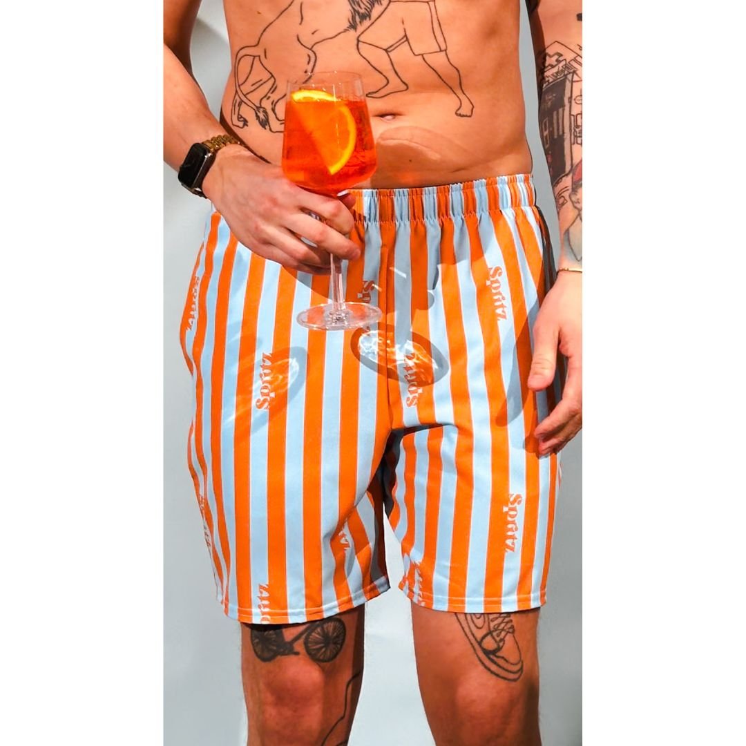 The Spritz Striped swim trunks - 2XS - Cocktailored