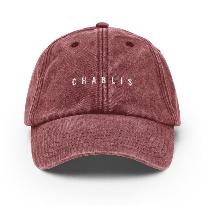 The Chablis Vintage Hat - Vintage Red - Cocktailored
