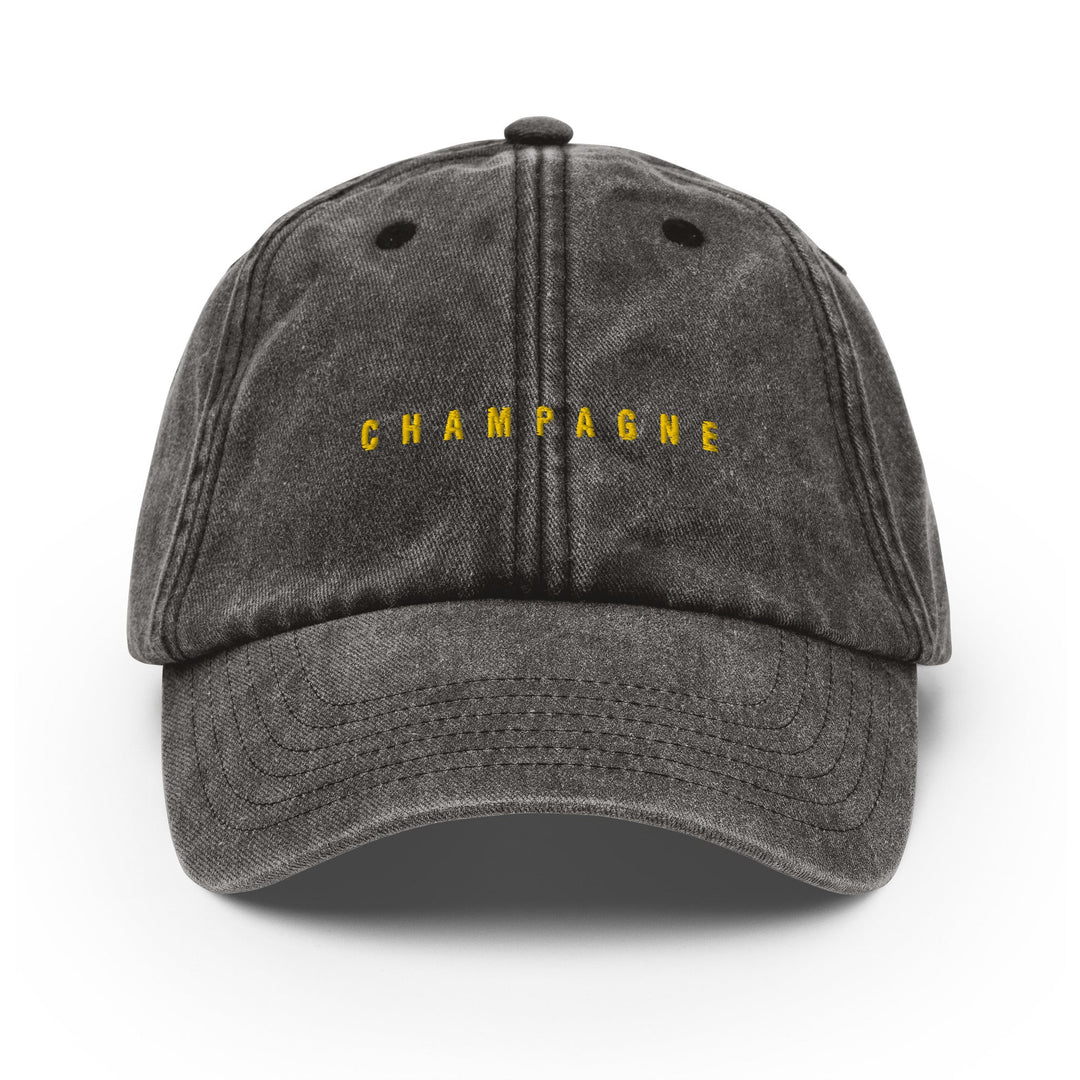The Champagne Vintage Hat - Vintage Black - Cocktailored