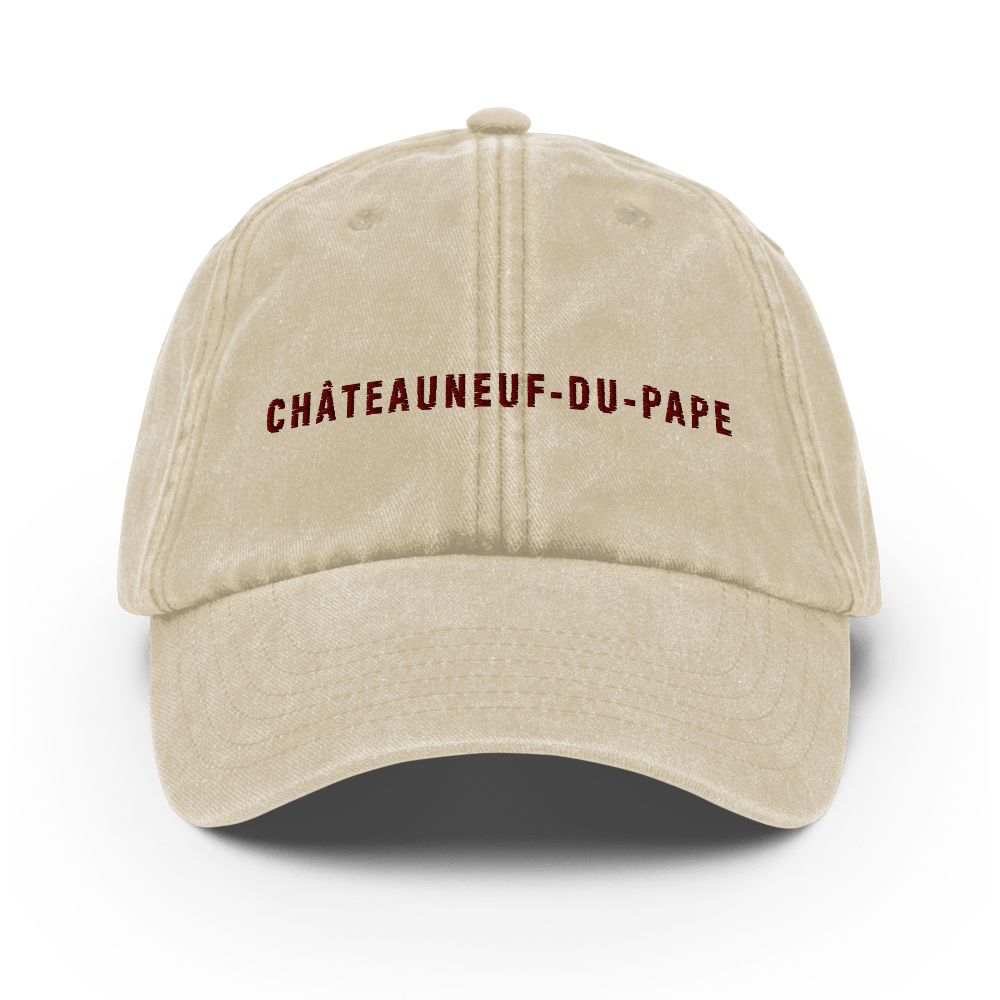 The Châteauneuf-du-Pape Vintage Hat - Vintage Stone - Cocktailored