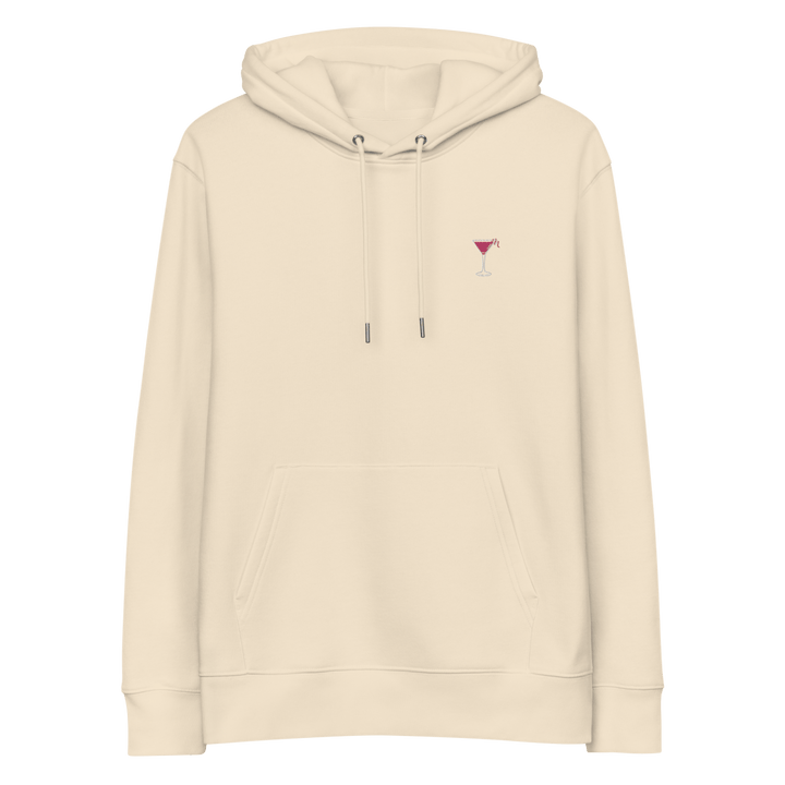 The Cosmopolitan Glass eco hoodie - Desert Dust - Cocktailored
