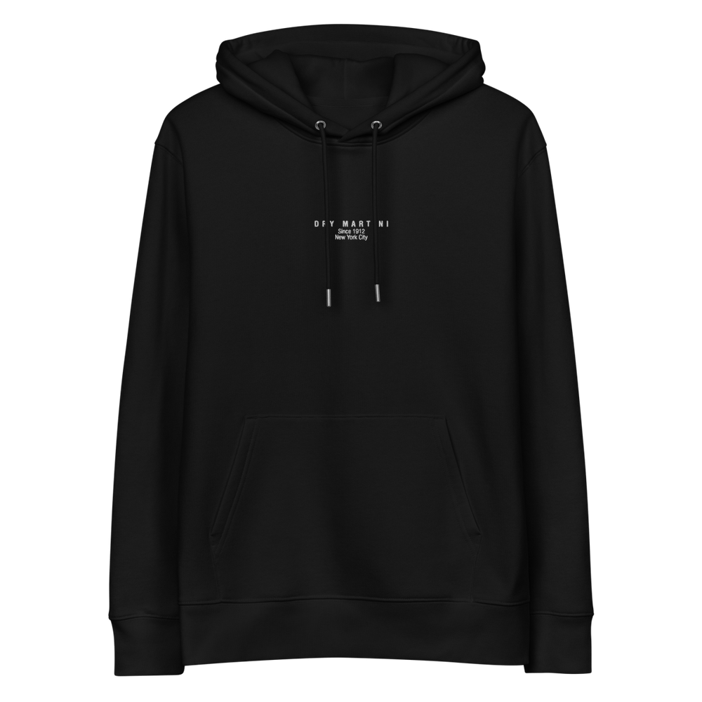 The Dry Martini "Made In" Eco Hoodie - Black - Cocktailored
