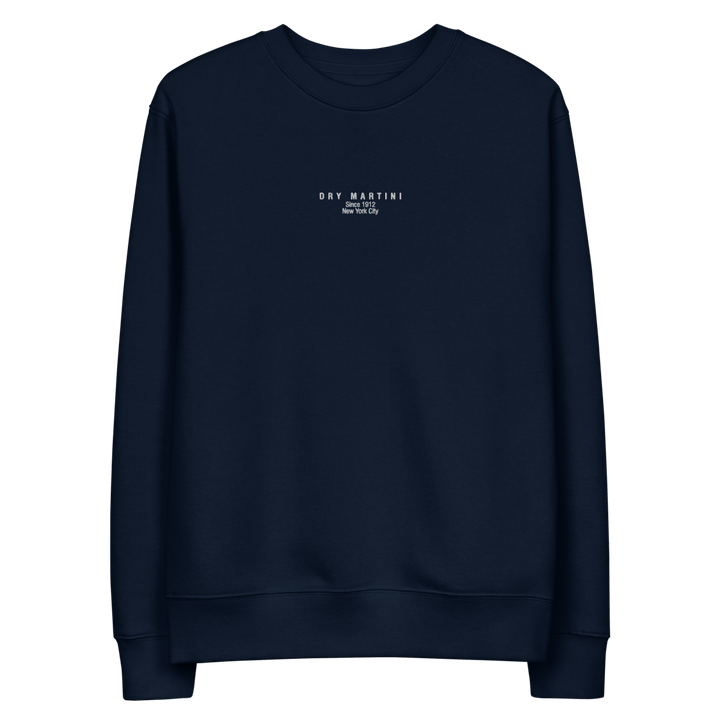 The Dry Martini "Made In" Eco Sweatshirt - Black - Cocktailored