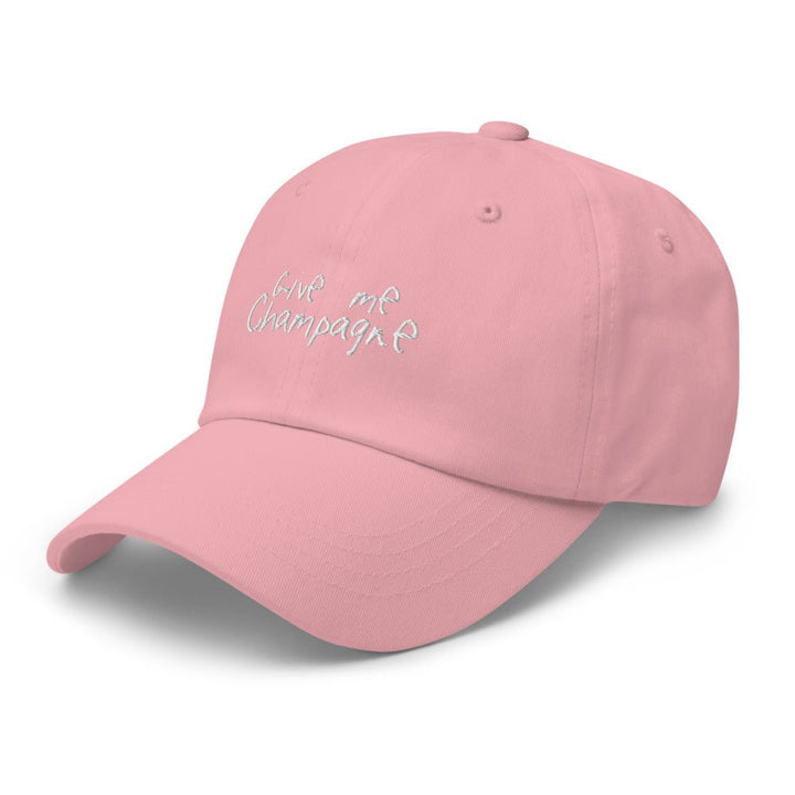 The Give Me Champagne Dad hat - Pink - Cocktailored
