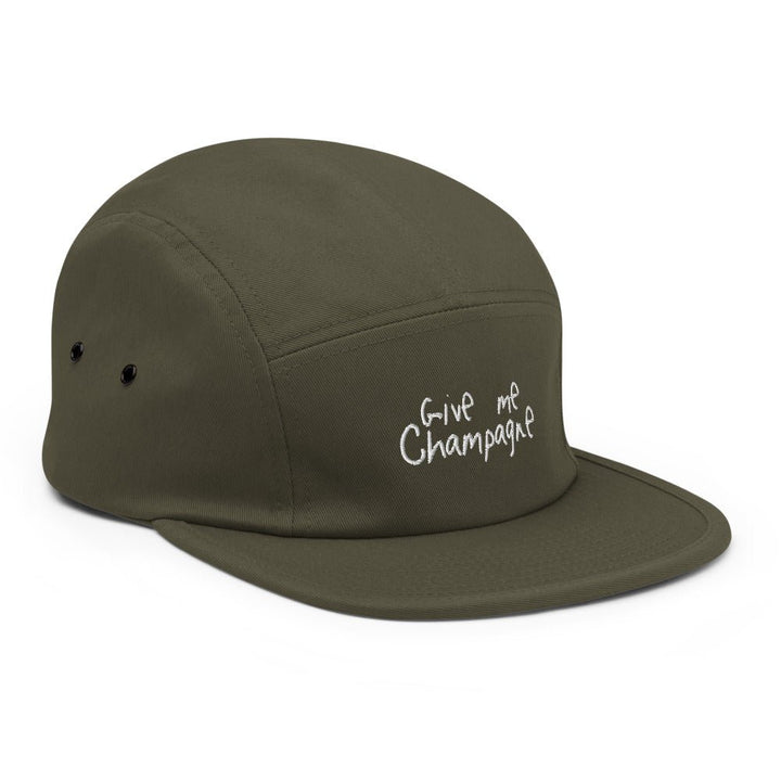 The Give Me Champagne Hipster Hat - Olive - Cocktailored