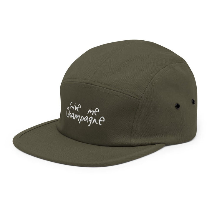 The Give Me Champagne Hipster Hat - Olive - Cocktailored