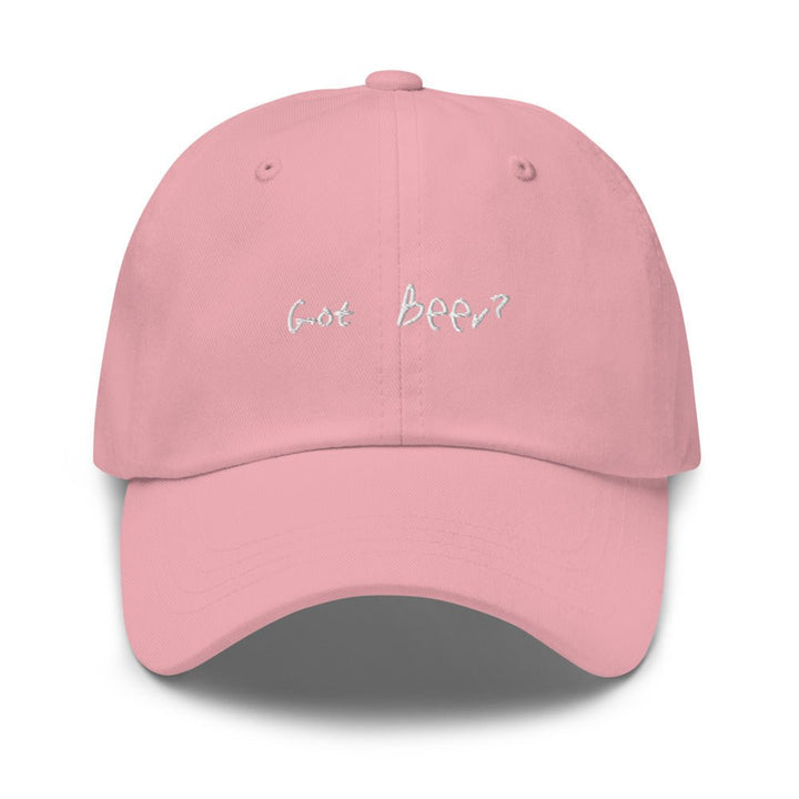 The Got Beer? Dad hat - Pink - Cocktailored
