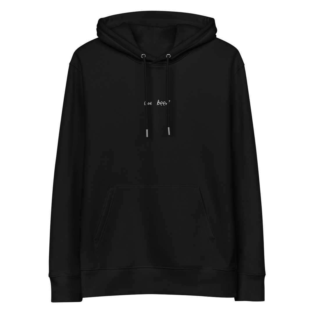 The Got Beer? eco hoodie - Black - Cocktailored