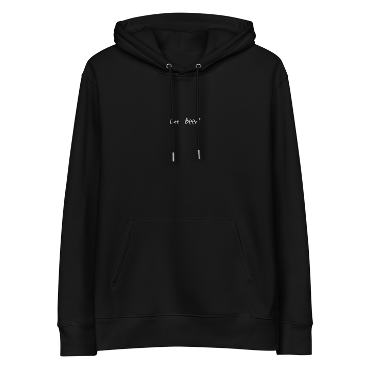 The Got Beer? eco hoodie - Black - Cocktailored