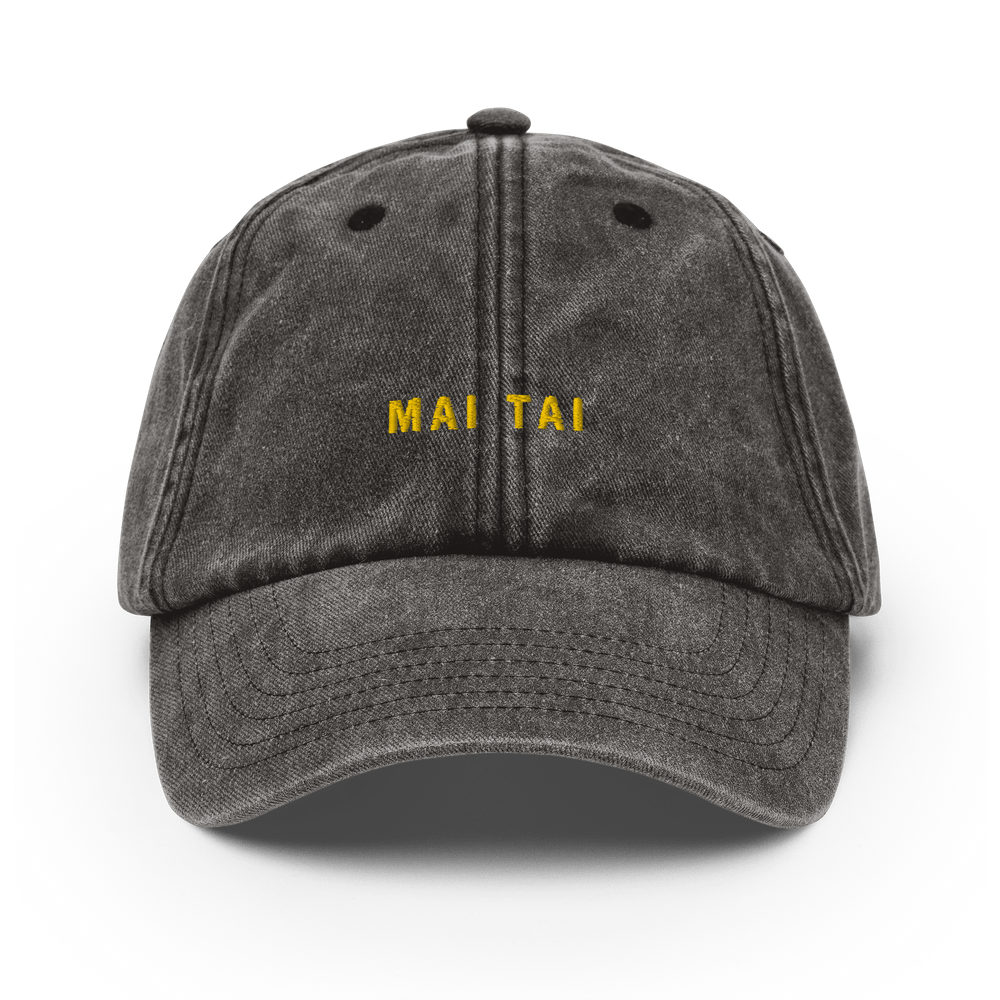 The Mai Tai Vintage Hat - Vintage Black - Cocktailored