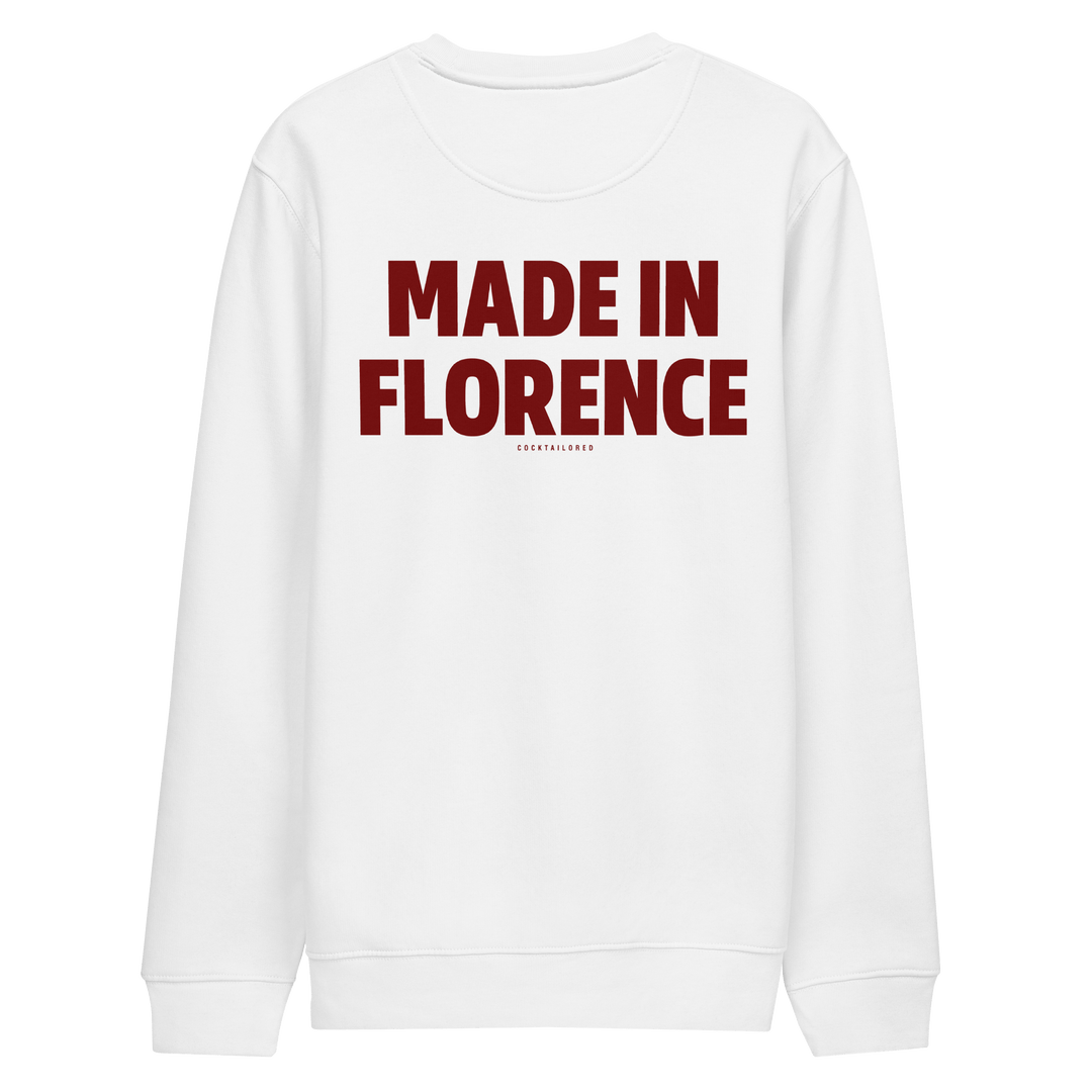 The Negroni "Made In" Eco Sweatshirt - White / L - Cocktailored