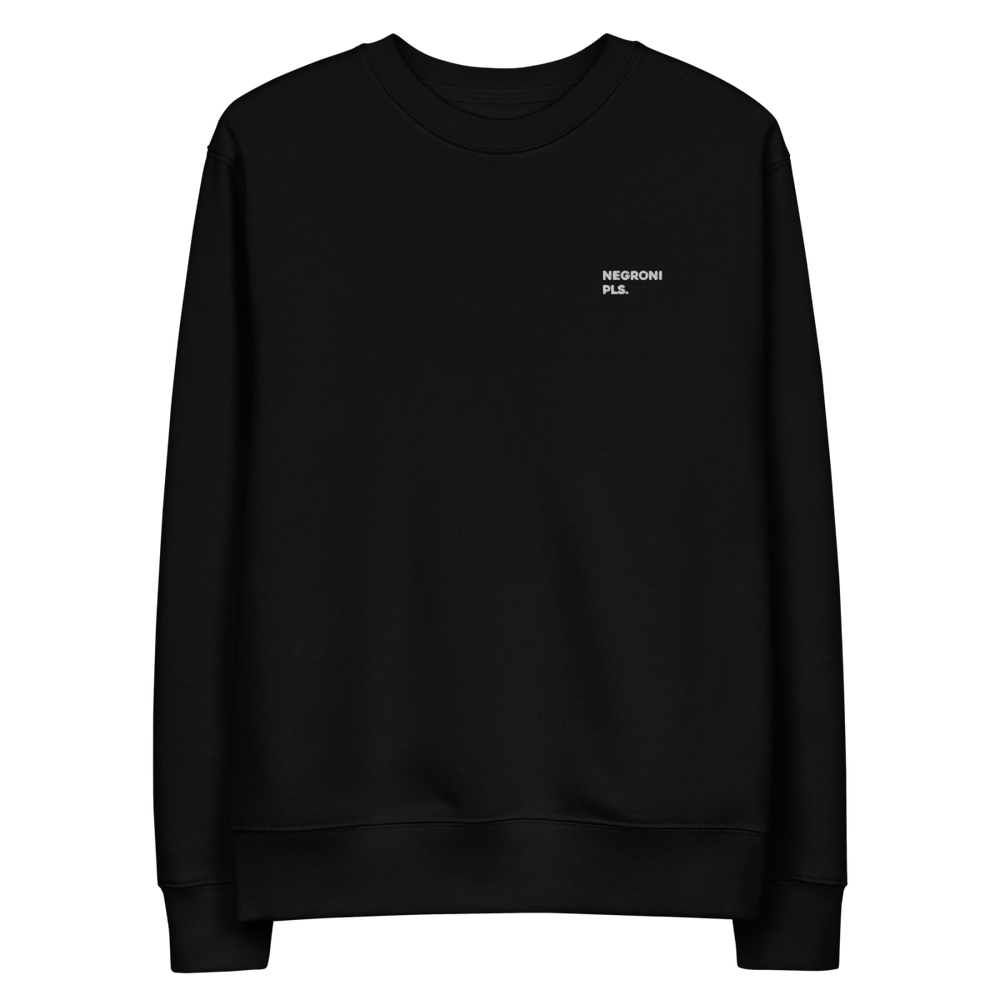 The Negroni Pls. Eco Sweatshirt - Black - Cocktailored