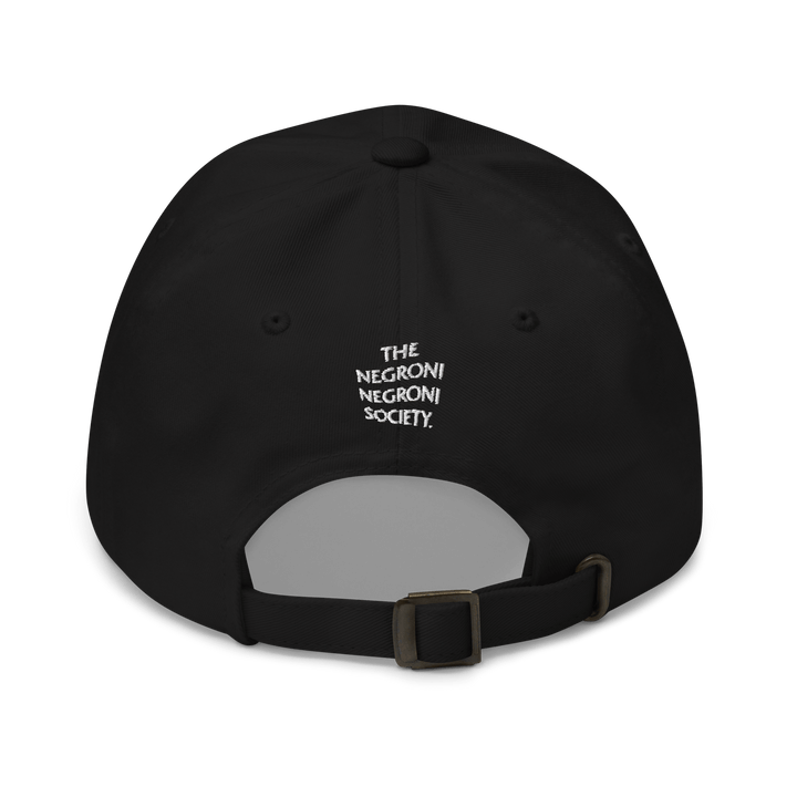 The Negroni Society Dad hat "THE DRINK" - Black - Cocktailored