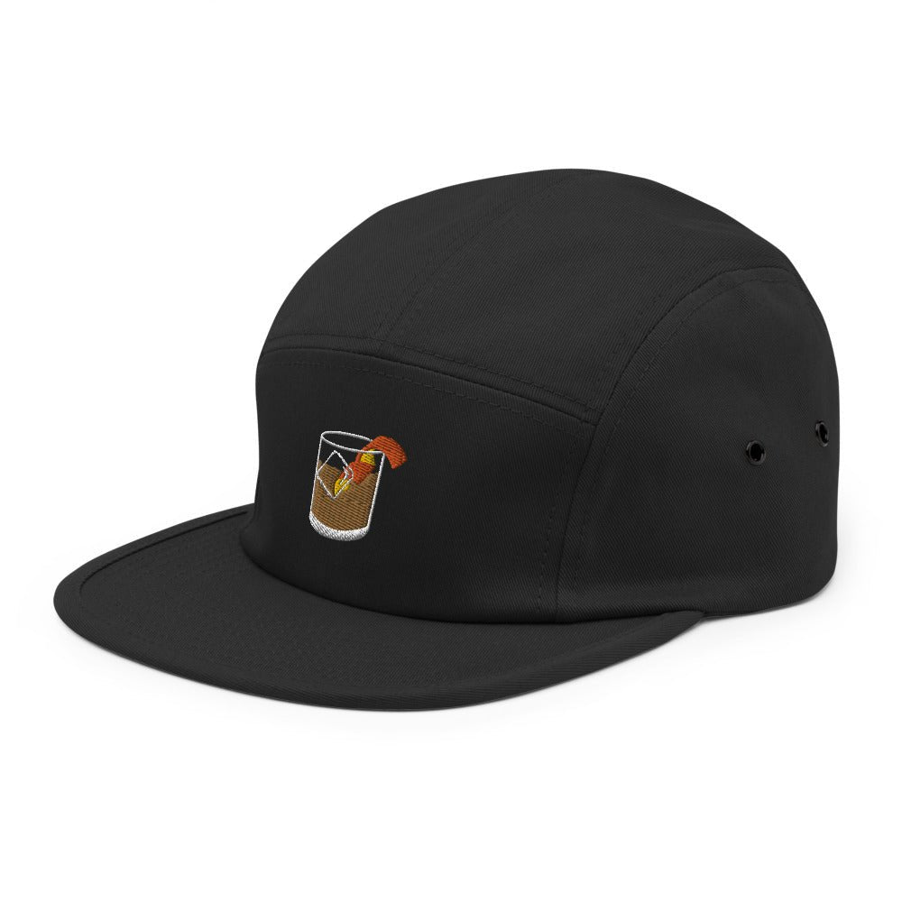 The Old Fashioned Glass Hipster Hat - Black - Cocktailored