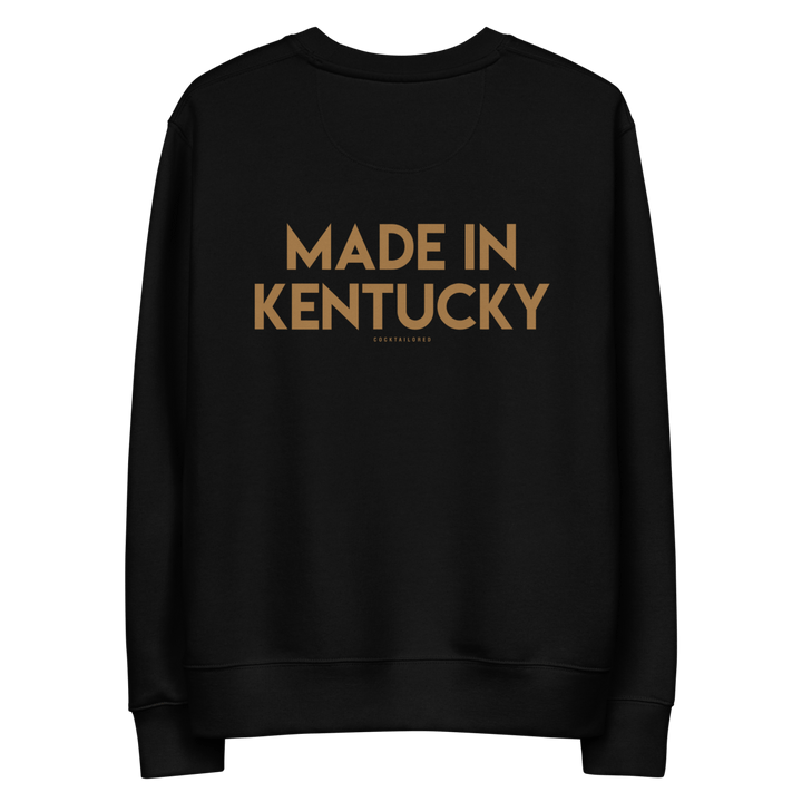 The Old Fashioned "Made In" Eco Sweatshirt - Black - Cocktailored