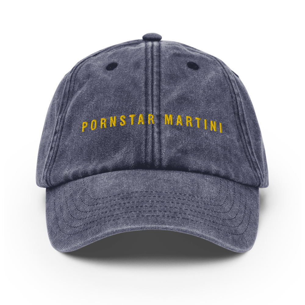 The Pornstar Martini Vintage Hat - Vintage Denim - Cocktailored