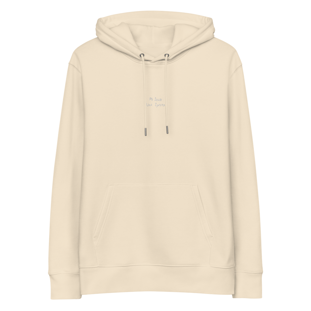 The Scusi Spritz eco hoodie - Desert Dust - Cocktailored