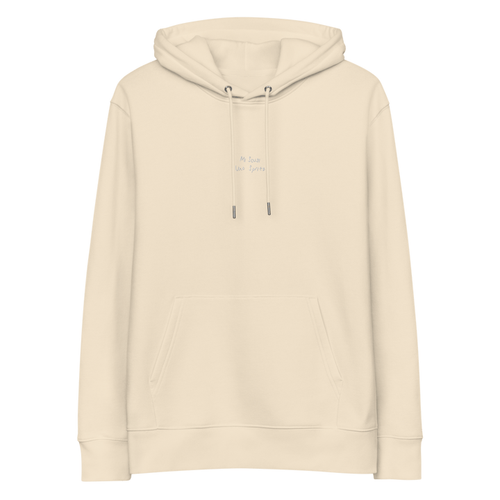 The Scusi Spritz eco hoodie - Desert Dust - Cocktailored