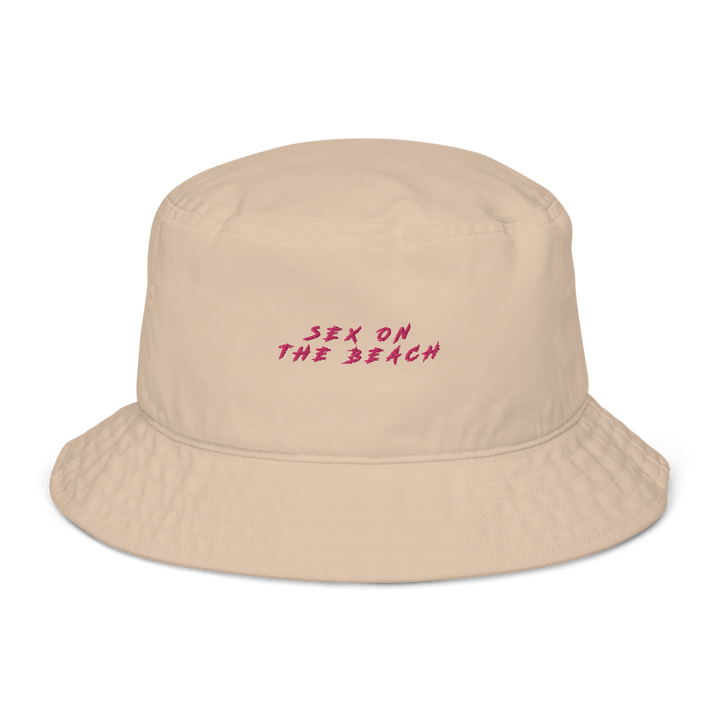The Sex On The Beach Organic bucket hat - Stone - Cocktailored
