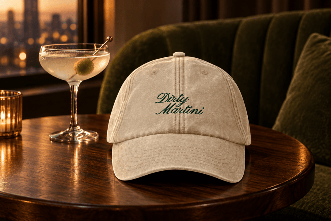 Dirty Martini-cadeaus: borduursel of rugprint? — Cocktailored