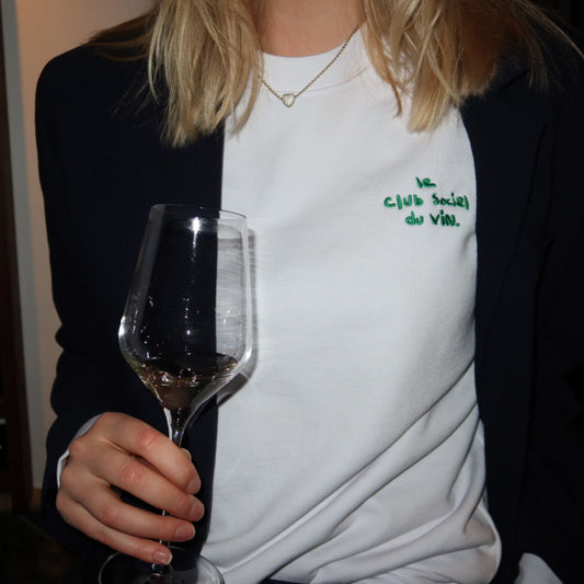 le club social du vin. eco sweatshirt