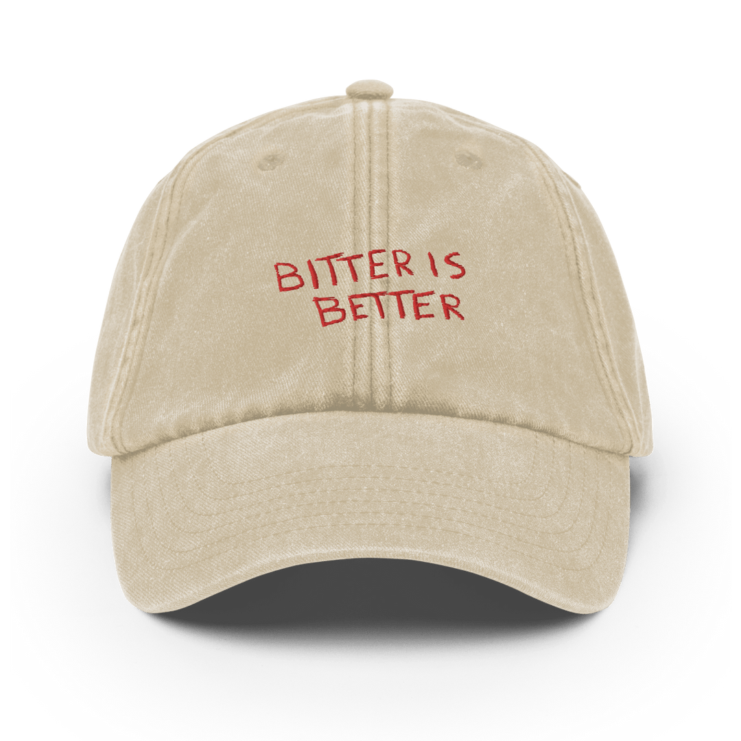 Bitter is Better Vintage Hat - Vintage Stone - Cocktailored