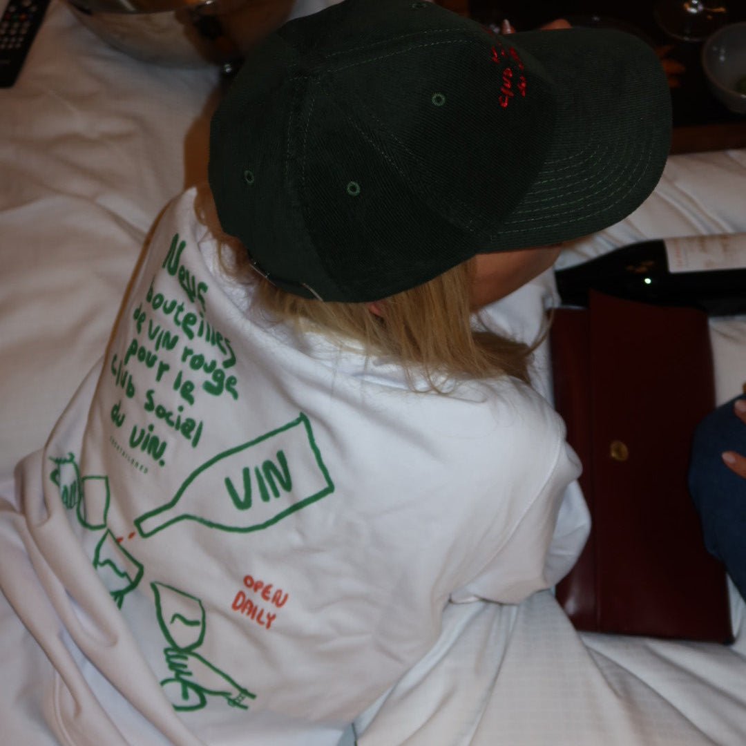 Der Club Social du Vin. Öko-Sweatshirt