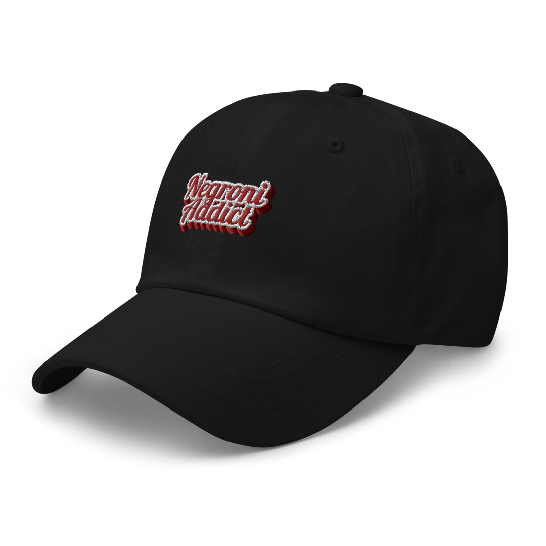 Negroni Addict Dad hat - Black - Cocktailored