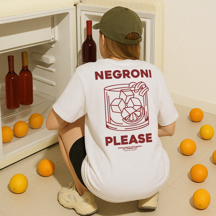 Les Negroni pls. T-shirt biologique