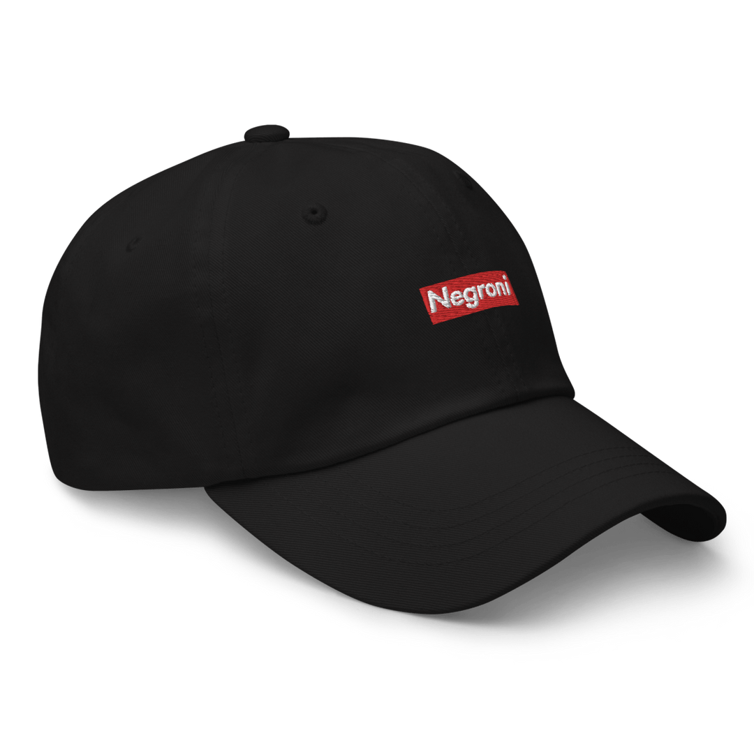 Support Your Local Negroni Dad hat - Black - Cocktailored