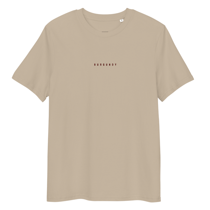 The Burgundy organic t-shirt - Desert Dust - Cocktailored