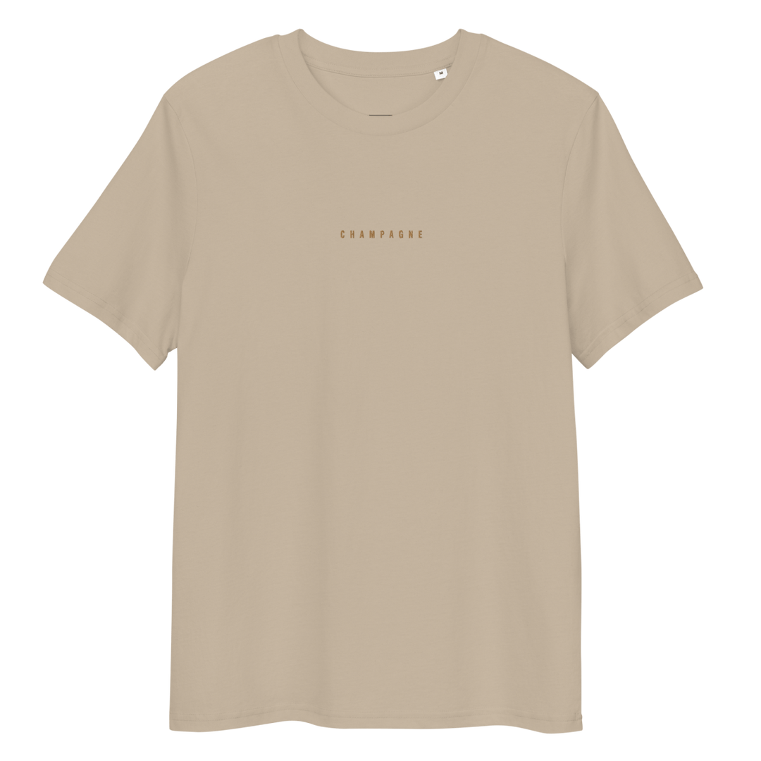 The Champagne organic t-shirt - Desert Dust - Cocktailored