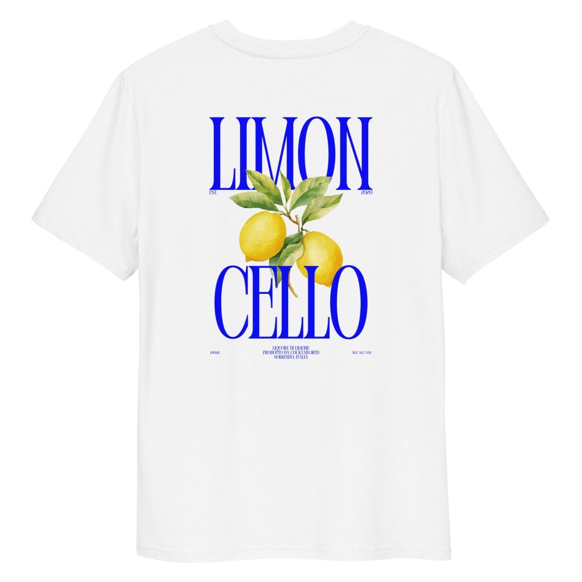 Het limoncello organische t-shirt