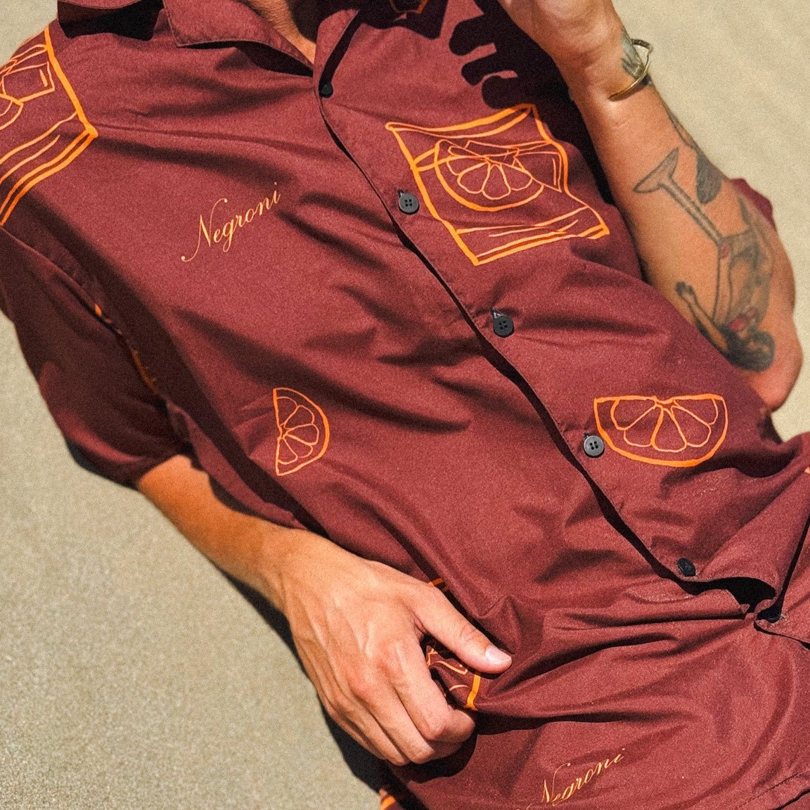 Das Negroni „Cocktail“ Sommershirt