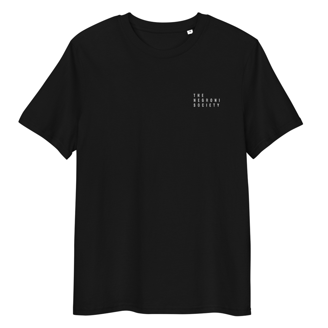 The Negroni Society Limited Edition organic t-shirt - Black - Cocktailored