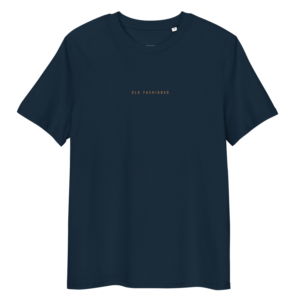 The Old Fashioned organic t-shirt - French Navy - Cocktailored