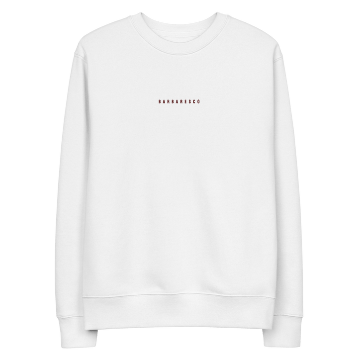 The Barbaresco eco sweatshirt - White - Cocktailored