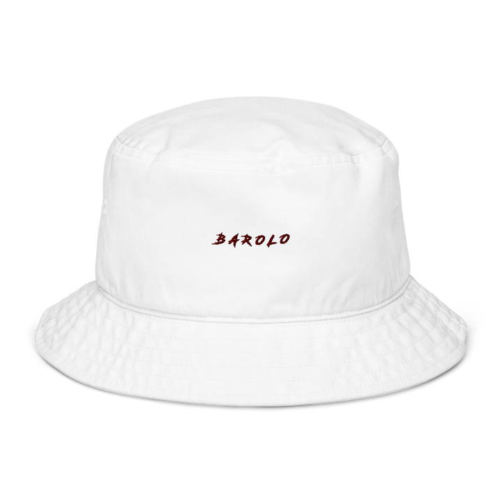 The Barolo Organic bucket hat - Bio White - Cocktailored
