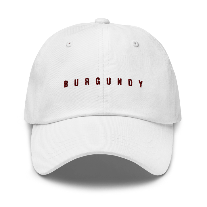 The Burgundy Cap - White - Cocktailored
