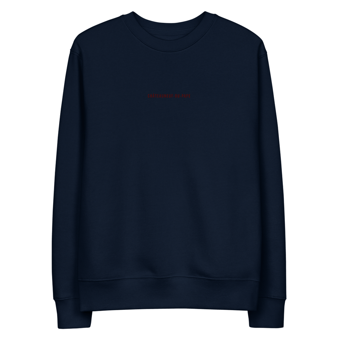 The Châteauneuf-du-Pape eco sweatshirt - French Navy - Cocktailored