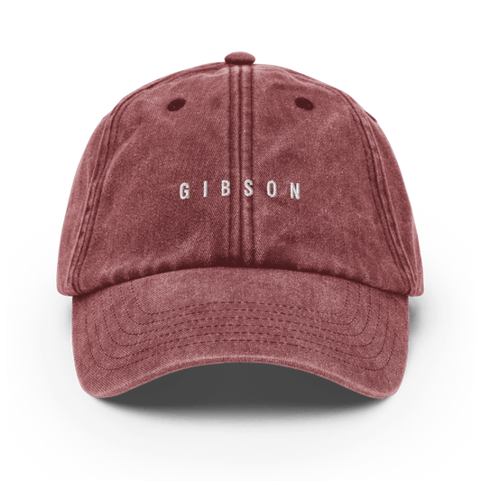 The Gibson Martini Vintage Hat - Vintage Red - Cocktailored