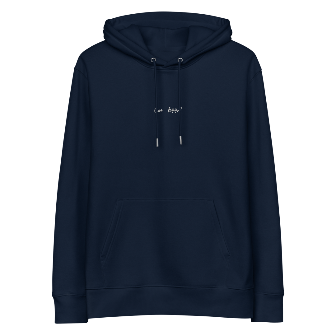 The Got Beer? eco hoodie - French Navy - Cocktailored