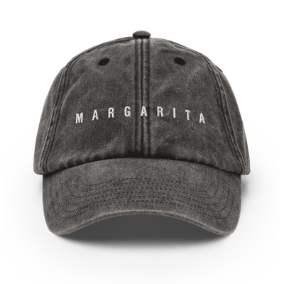 The Margarita Vintage Hat - Vintage Black - - Cocktailored