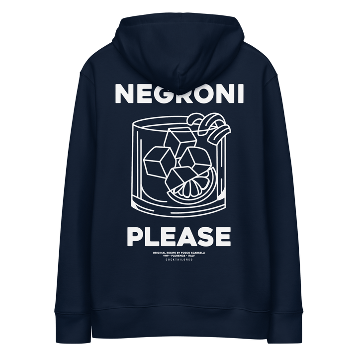 The Negroni Pls. Eco Hoodie - French Navy - Cocktailored