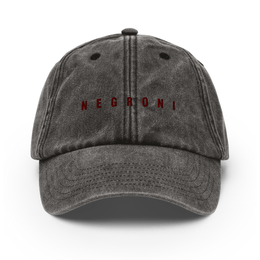 The Negroni Vintage Hat - Vintage Black - Cocktailored