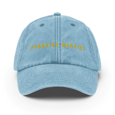The Pornstar Martini Vintage Hat - Vintage Light Denim - Cocktailored