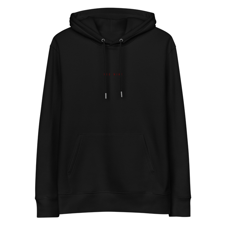 The Red Wine eco hoodie - Black - Cocktailored